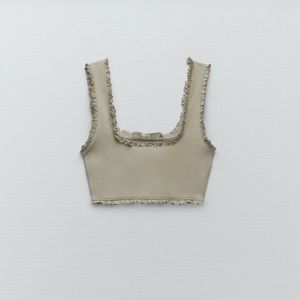 Zara Rib Crop Top